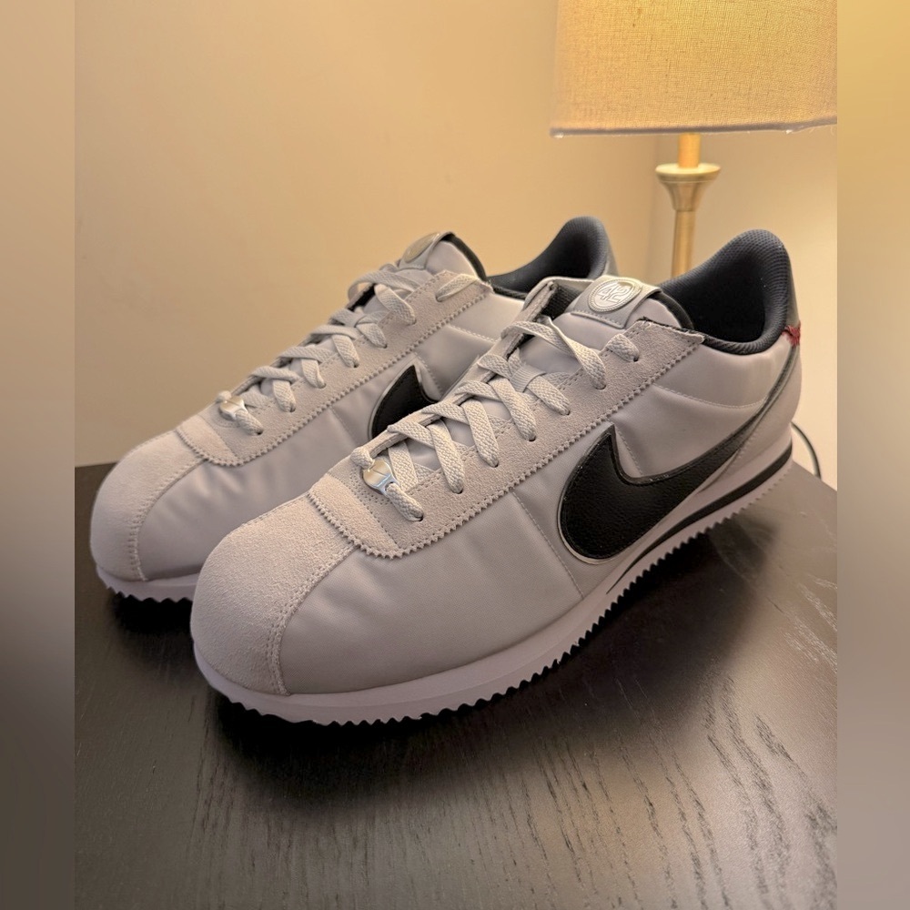 Nike Gray and Black Athletic Shoes